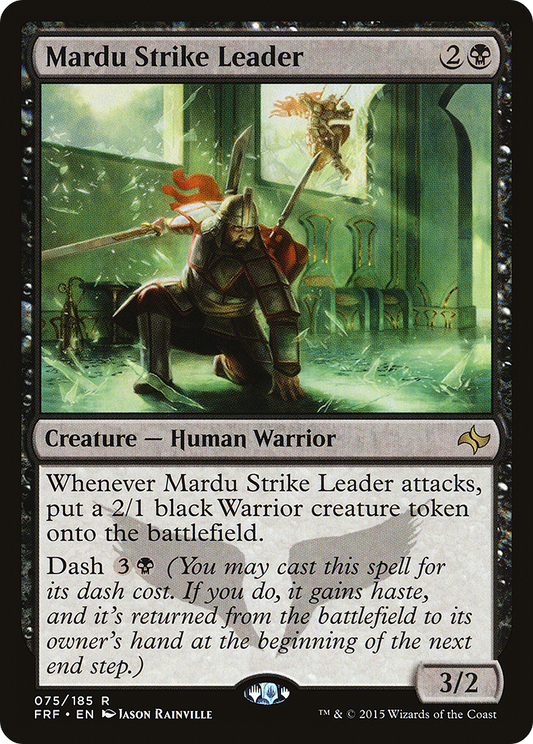 Mardu Strike Leader - Foil