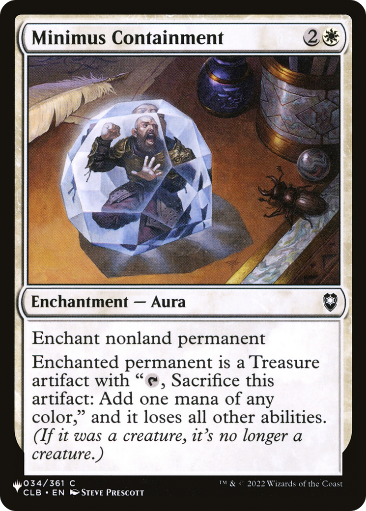 Minimus Containment (CLB-34) (PLST)