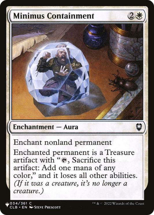 Minimus Containment (CLB-34) (PLST)