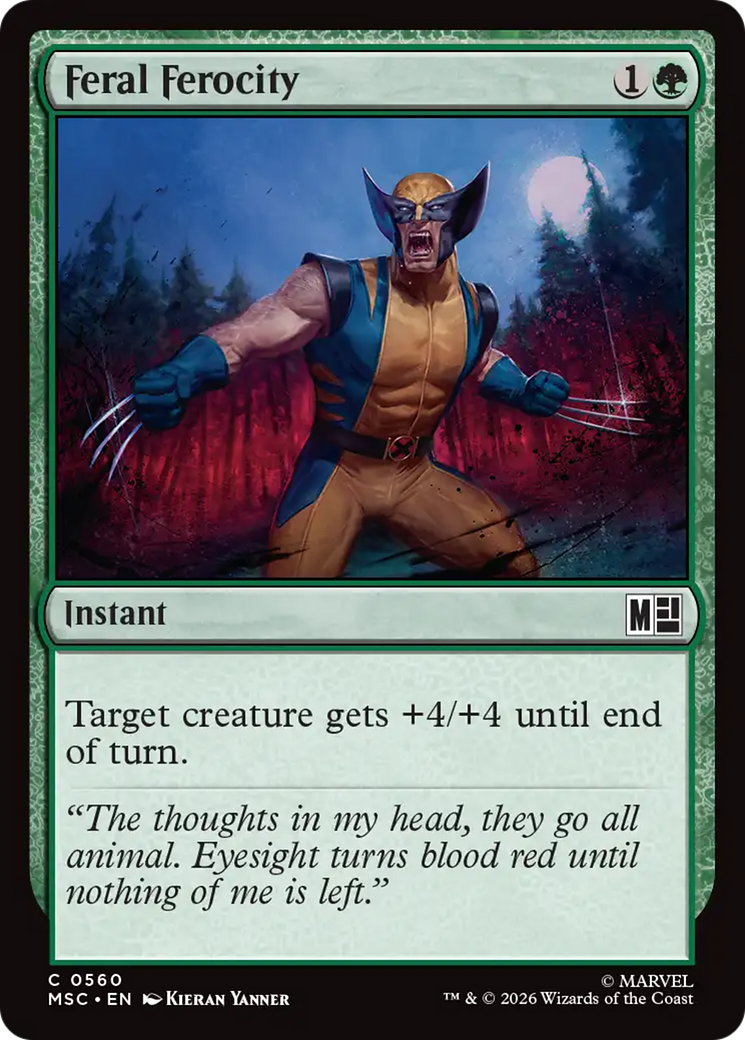 Feral Ferocity (MSC) - Foil
