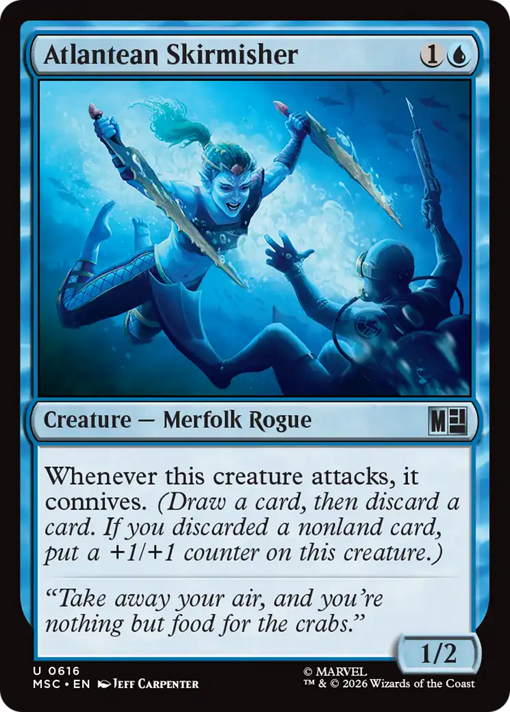 Atlantean Skirmisher (MSC) - Foil