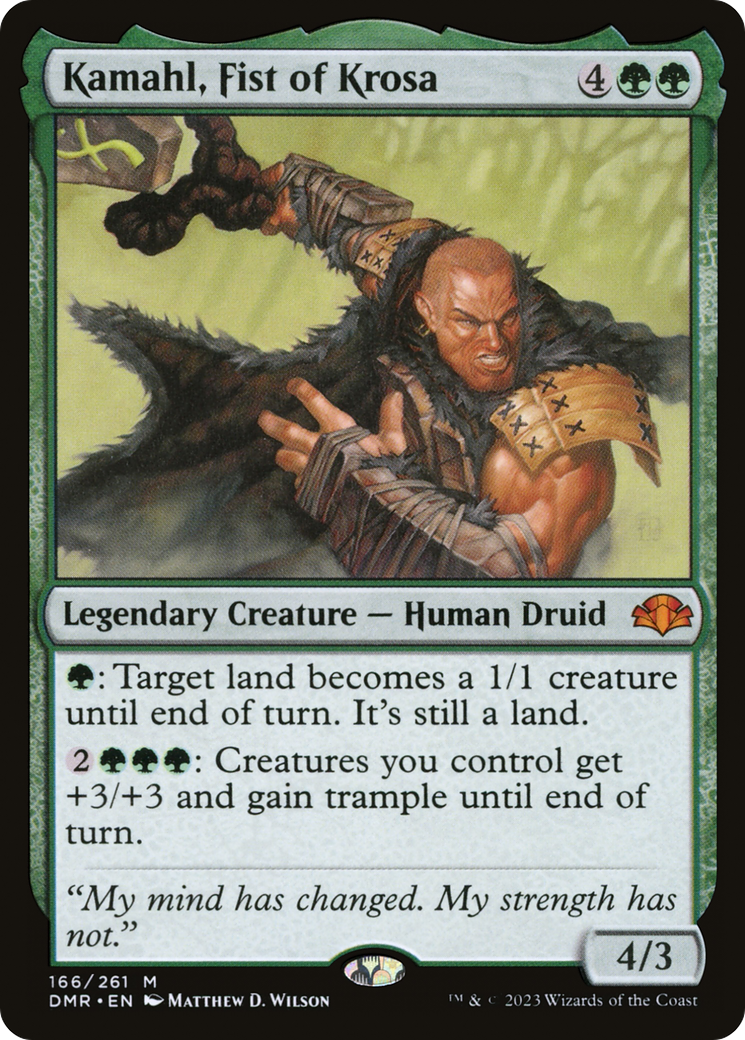 Kamahl, Fist of Krosa - Foil