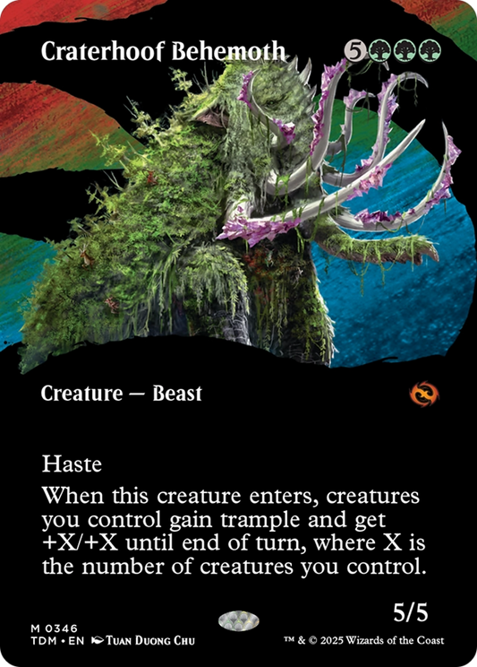 Craterhoof Behemoth (0346) (Borderless)
