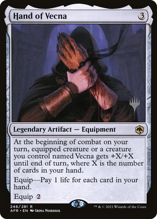 Hand of Vecna (0246) (Promo Pack) - Foil