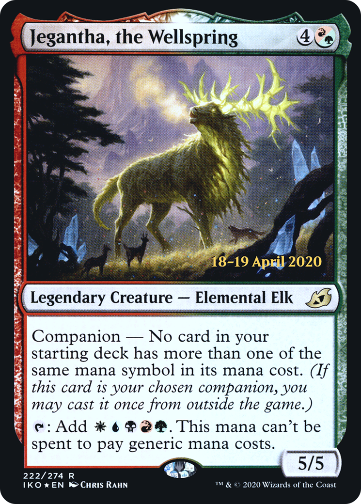 Jegantha, the Wellspring (222) (Prerelease) - Foil