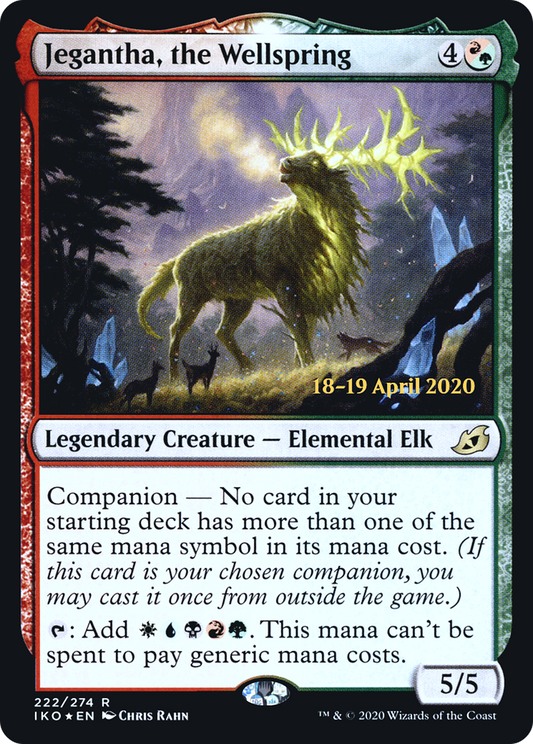 Jegantha, the Wellspring (222) (Prerelease) - Foil