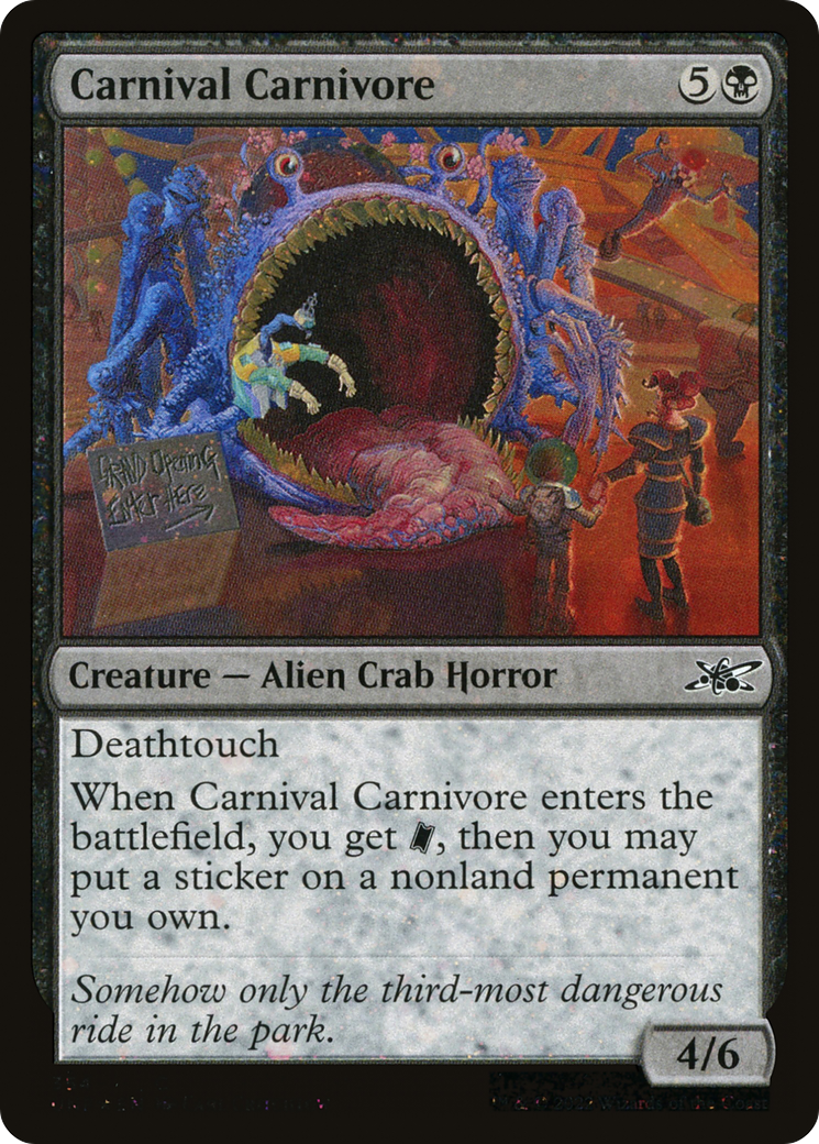 Carnival Carnivore (354) - Galaxy Foil