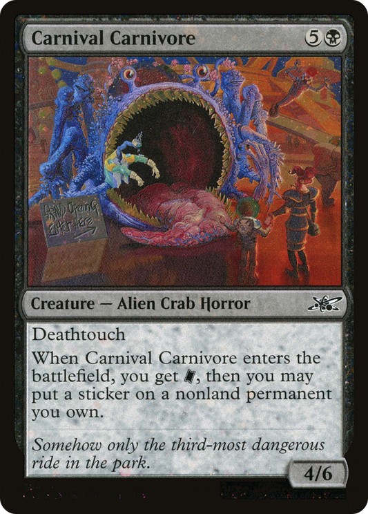 Carnival Carnivore (354) - Galaxy Foil