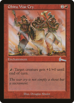 Ghitu War Cry - Foil