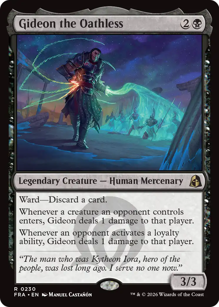 Gideon the Oathless (FRA) - Foil