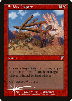 Sudden Impact - Foil