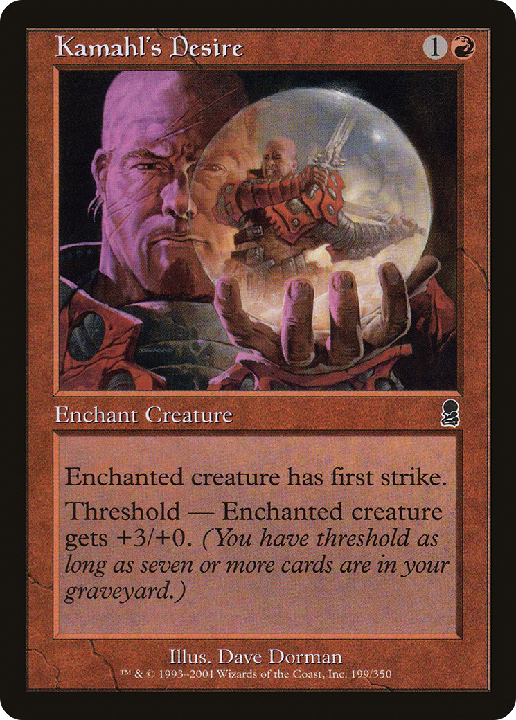 Kamahl's Desire - Foil