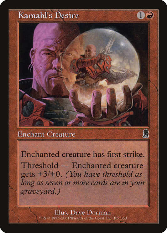 Kamahl's Desire - Foil