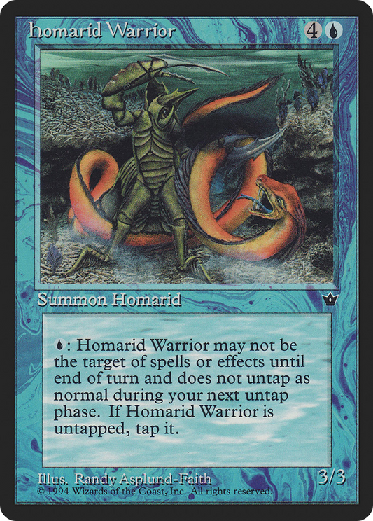 Homarid Warrior (Illus. Randy Asplund-Faith)