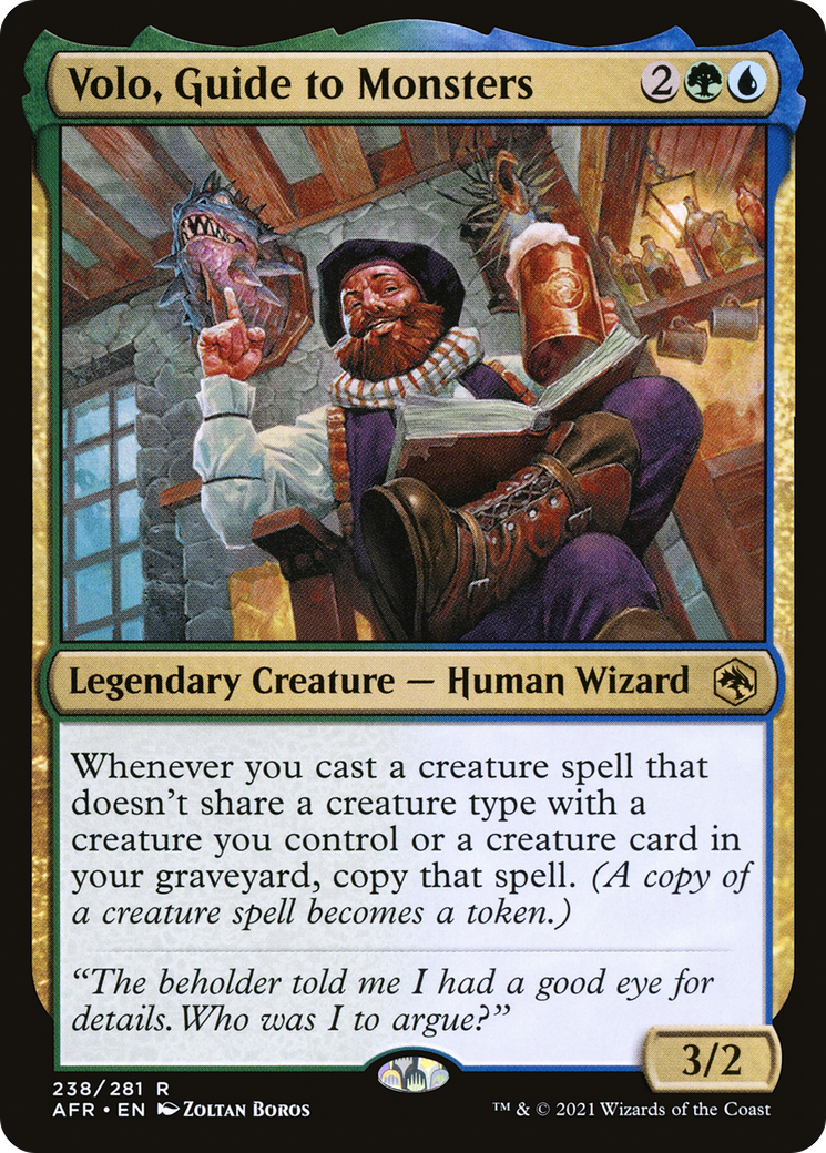 Volo, Guide to Monsters - Foil
