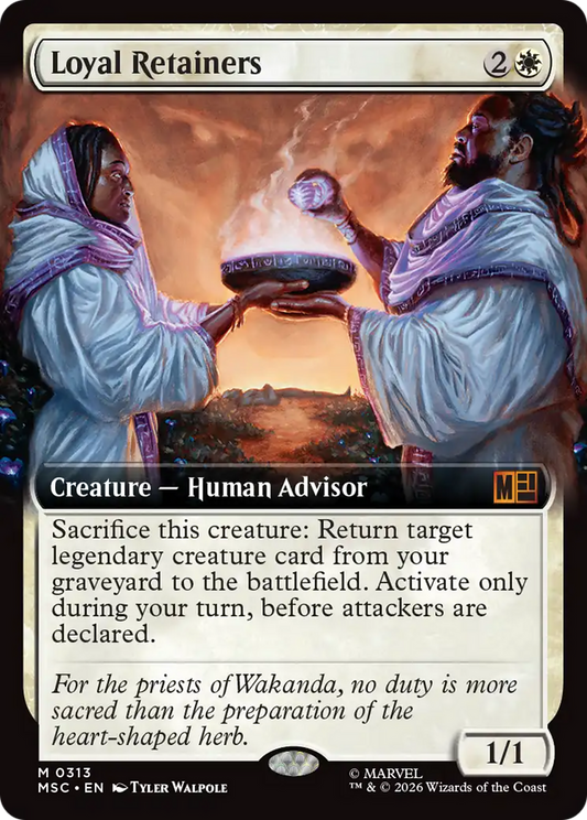 Loyal Retainers (0313) (Extended Art) (MSC)