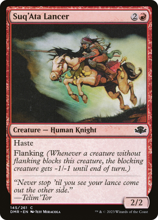 Suq'Ata Lancer - Foil