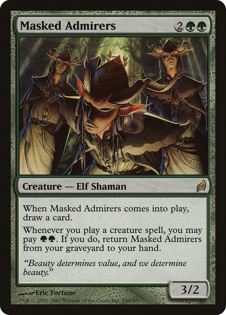 Masked Admirers - Foil