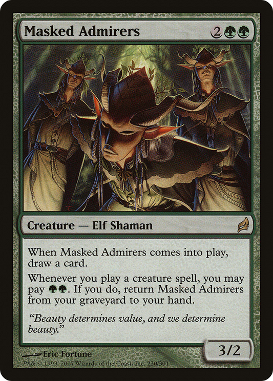 Masked Admirers - Foil