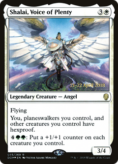 Shalai, Voice of Plenty (035) (Prerelease) - Foil