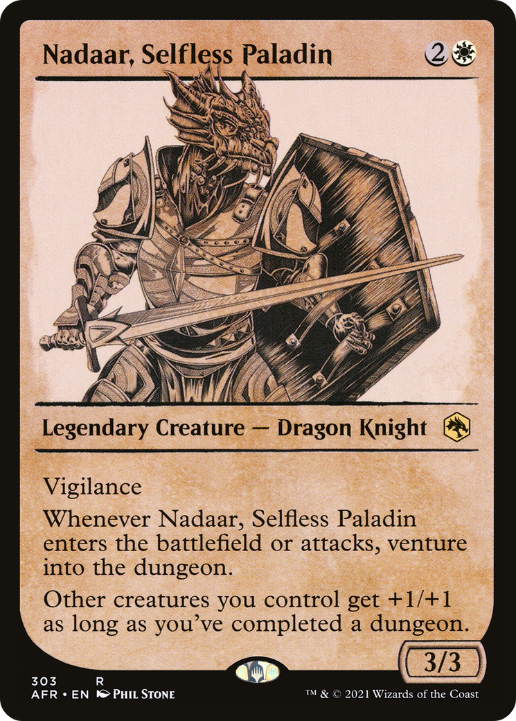 Nadaar, Selfless Paladin (303) (Showcase)