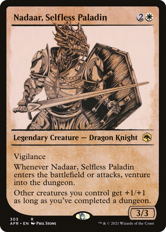 Nadaar, Selfless Paladin (303) (Showcase)