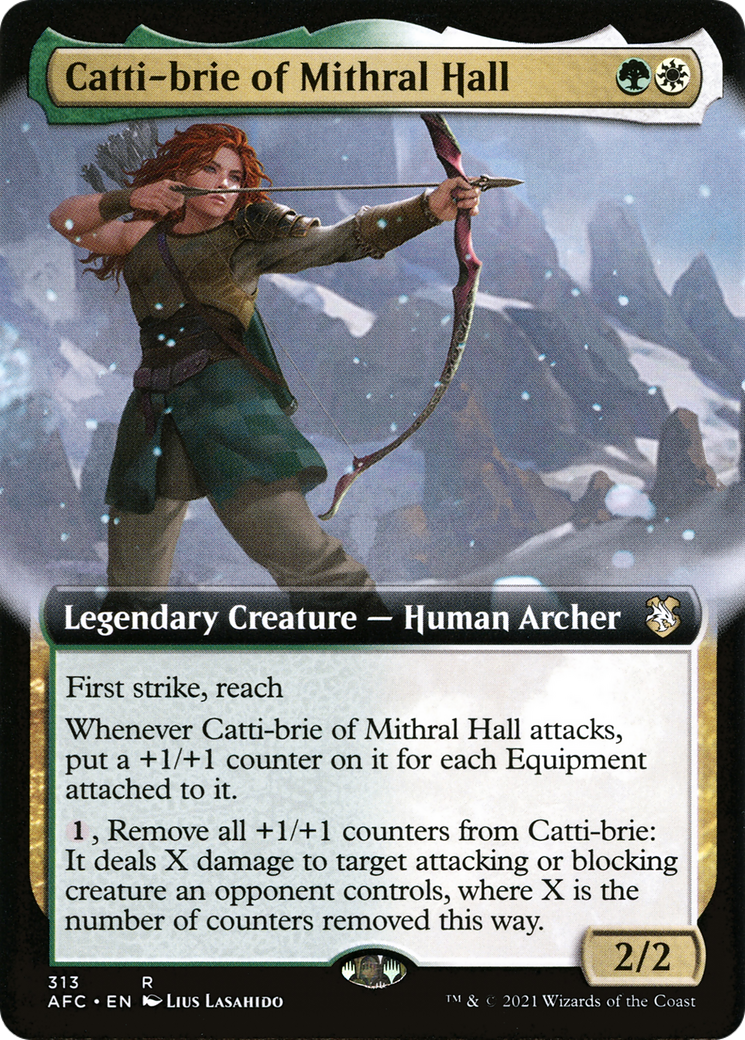 Catti-brie of Mithral Hall (313) (Extended Art)