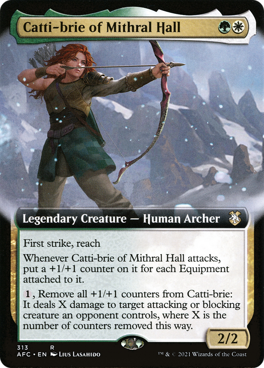 Catti-brie of Mithral Hall (313) (Extended Art)