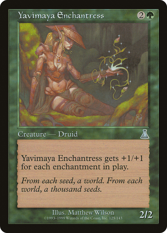 Yavimaya Enchantress - Foil