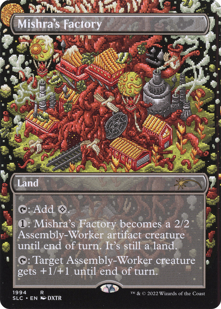 Mishra's Factory (1994) (Borderless) - Foil