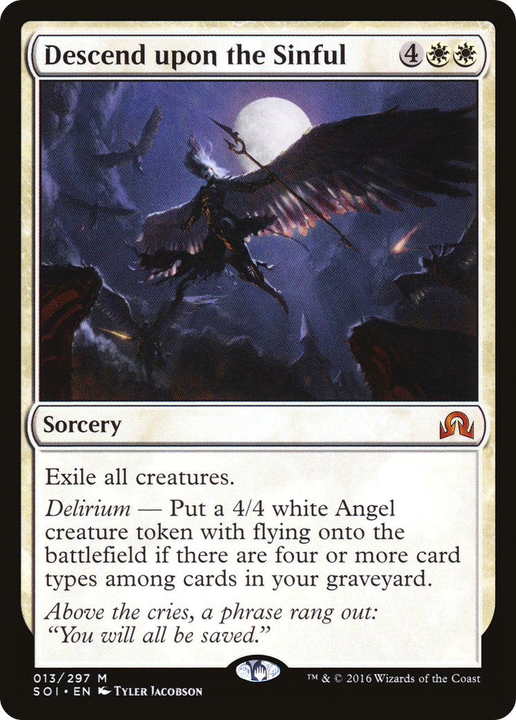 Descend Upon the Sinful - Foil