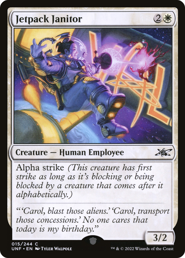 Jetpack Janitor - Foil