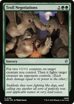 Troll Negotiations (HOB)