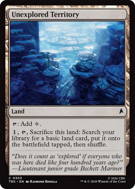 Unexplored Territory (TRK)