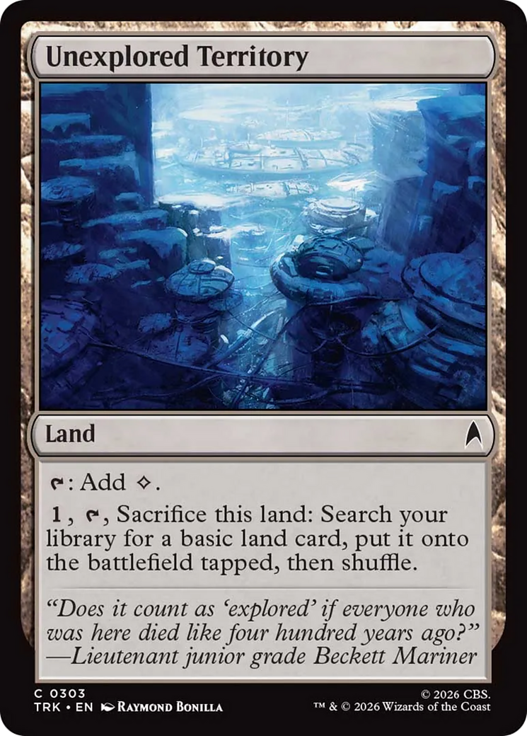 Unexplored Territory (TRK) - Foil