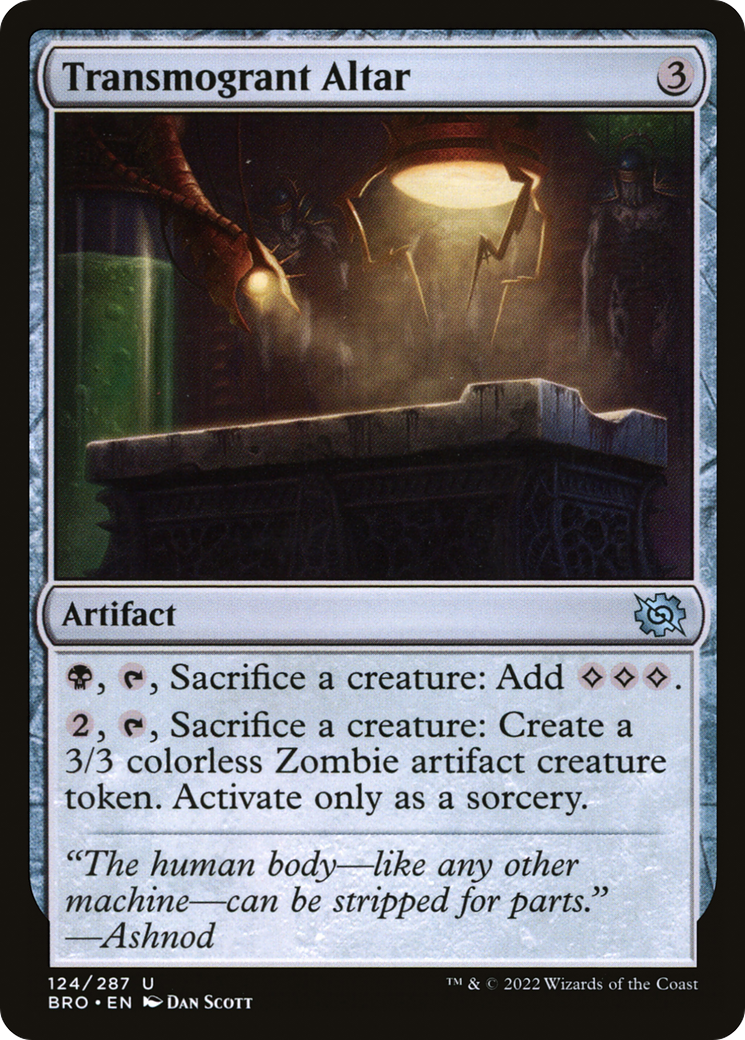 Transmogrant Altar - Foil