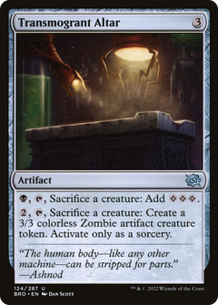 Transmogrant Altar - Foil