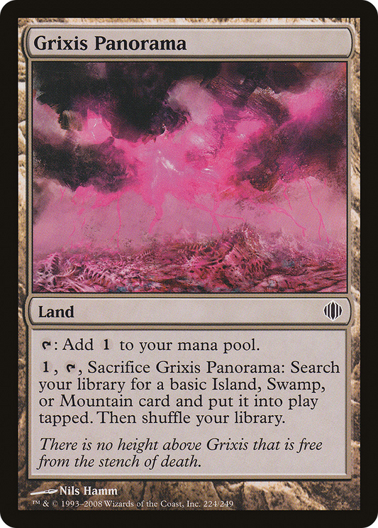 Grixis Panorama - Foil
