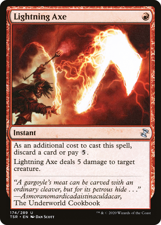 Lightning Axe - Foil
