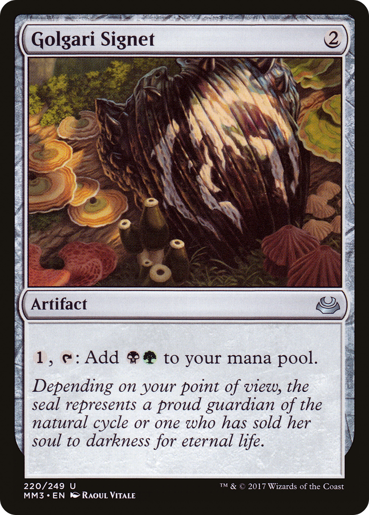 Golgari Signet - Foil