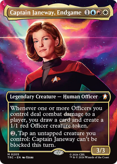 Captain Janeway, Endgame (0205) (Borderless) (TRC) - Foil