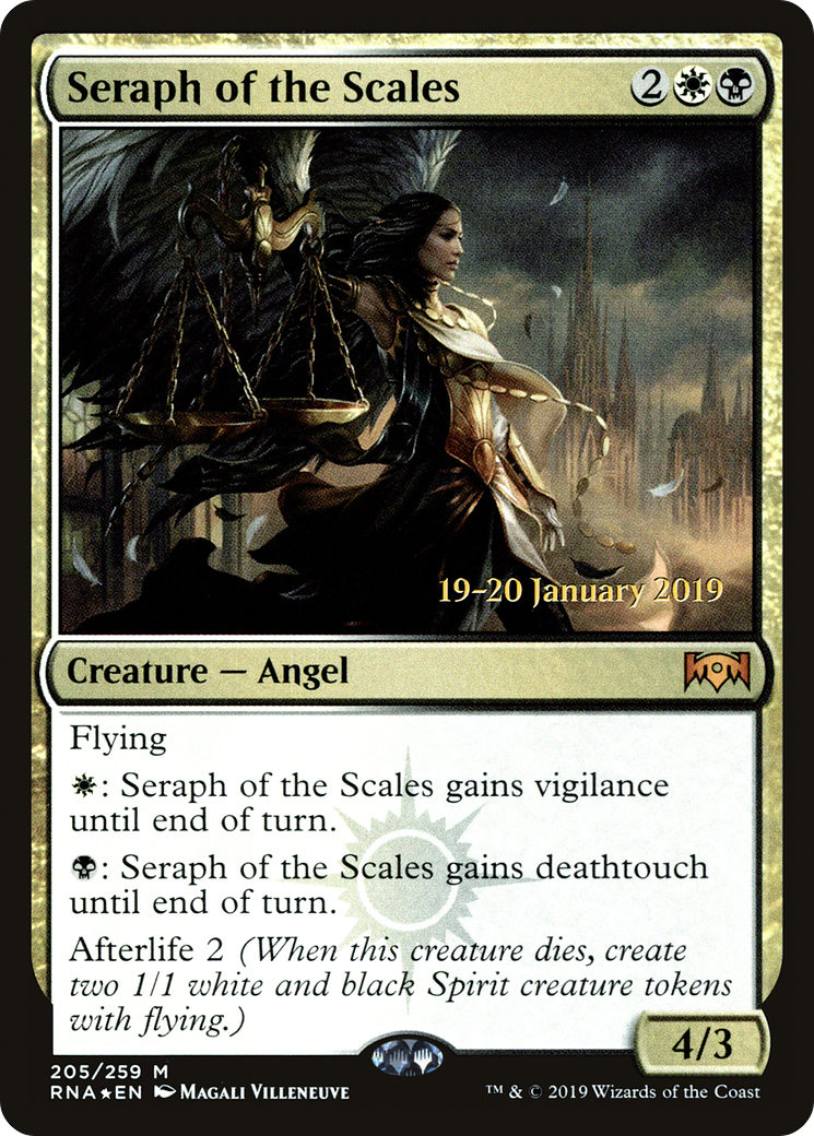 Seraph of the Scales (205) (Prerelease) - Foil