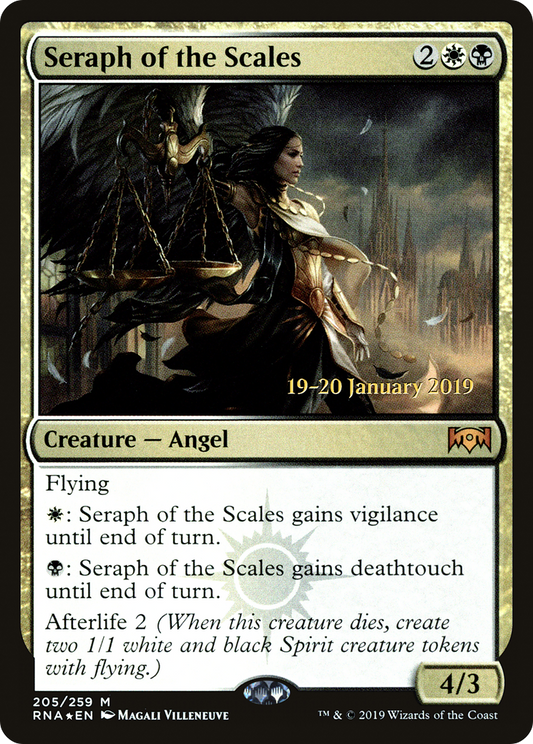 Seraph of the Scales (205) (Prerelease) - Foil