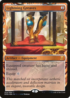 Lightning Greaves (014) - Foil
