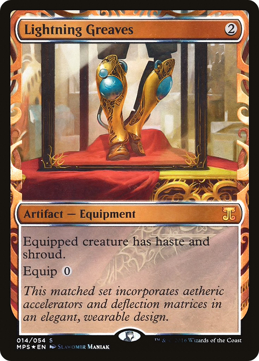 Lightning Greaves (014) - Foil