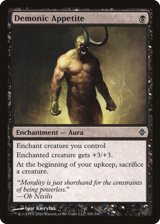 Demonic Appetite - Foil
