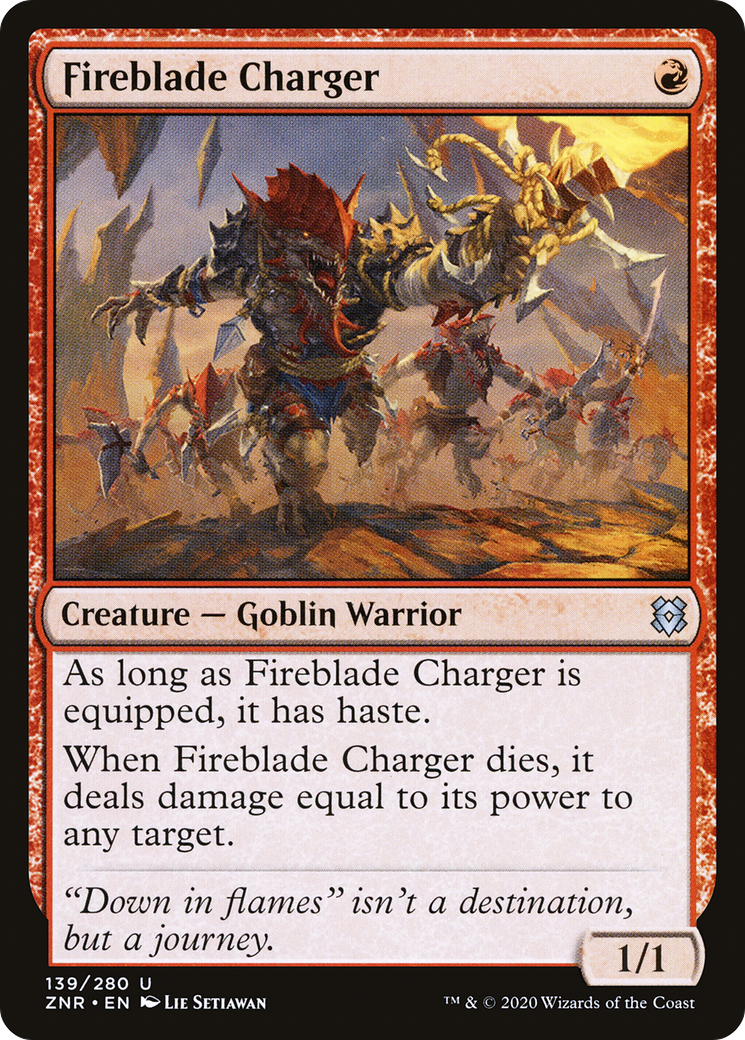 Fireblade Charger - Foil