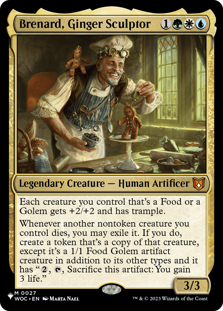 Brenard, Ginger Sculptor