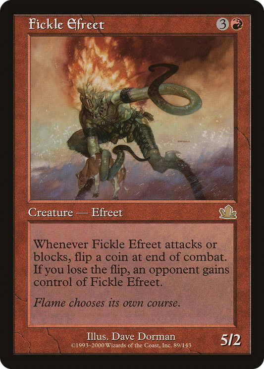 Fickle Efreet - Foil