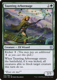 Taunting Arbormage - Foil